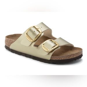 Birkenstock Arizona Big Buckle Gold
